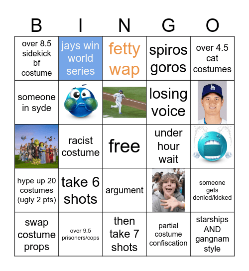 Halloweekend Bingo 🎃🦇 Bingo Card