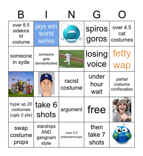 Halloweekend Bingo 🎃🦇 Bingo Card
