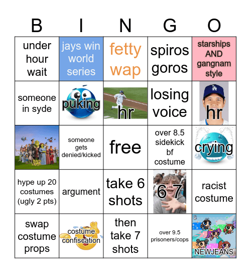 Halloweekend Bingo 🎃🦇 Bingo Card