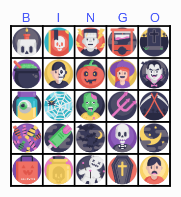 HALLOWEEN Bingo Card