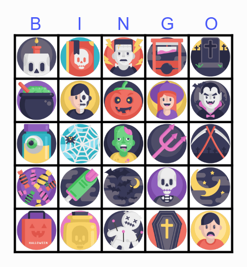 HALLOWEEN Bingo Card