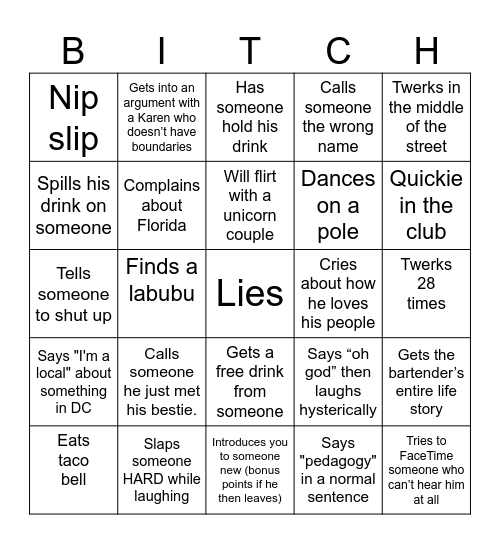 That's So Ravi Bingo Card
