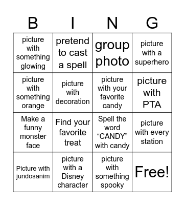 hallelujah Night Bingo Card