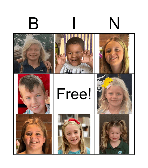 Willow Creek Place Bingo Card