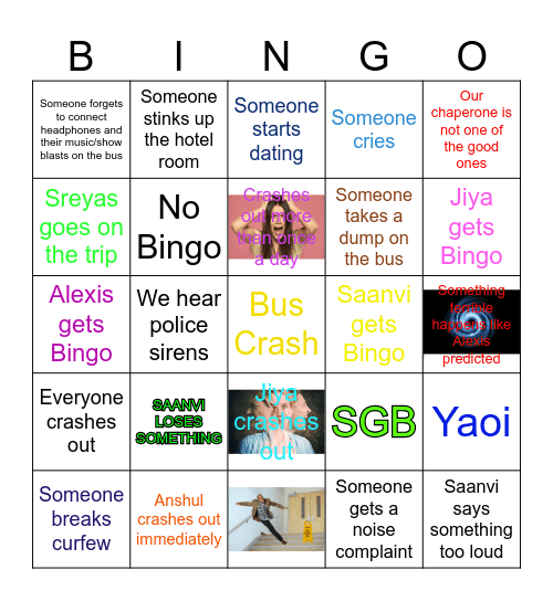 SUCH A GOOD BINGO Card