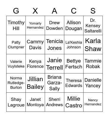 Merry Christmas 2020 Bingo Card