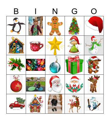 Christmas Bingo Card