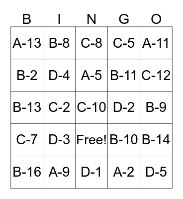 Broken Rooms Bingo! Bingo Card