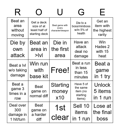 24 hour stream Bingo Card