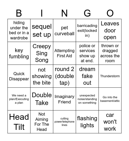 Halloween Bingo 2026 Bingo Card
