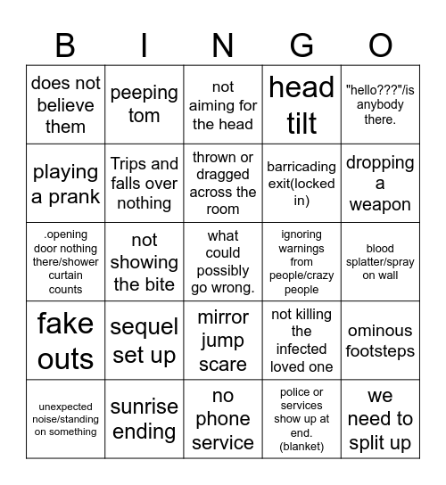 Halloween Bingo 2026 Bingo Card