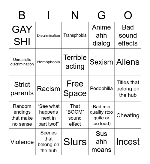 Tomorrow’s Teachings Bingo Card