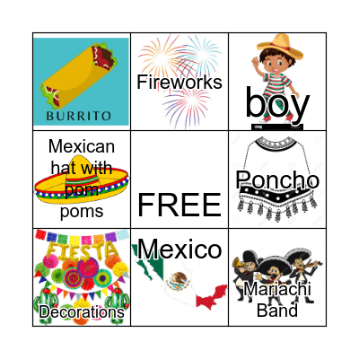 MEXICAN REVOLUTION Bingo Card