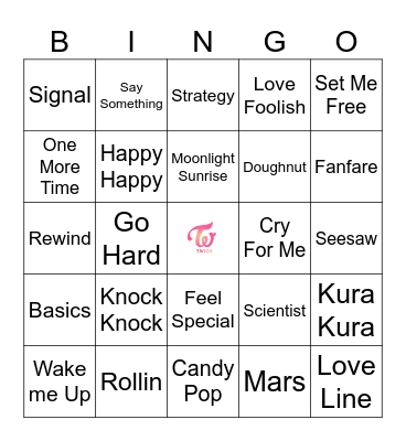 ❥  　　⿴　　Twice   Bingo's     🎃 Bingo Card