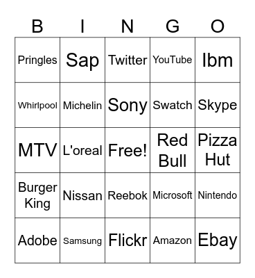 Level 1 Bingo Card