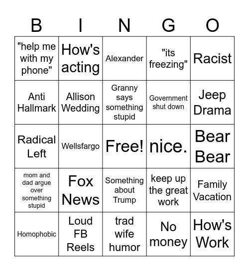 MBPBC Bingo Card