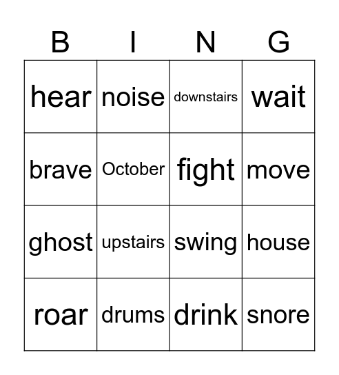 Fly High 3 Bingo Card