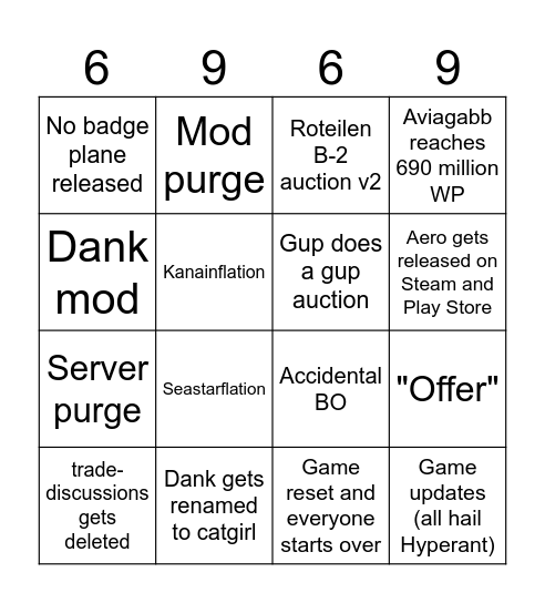 2026 #trade-discussions Bingo Card