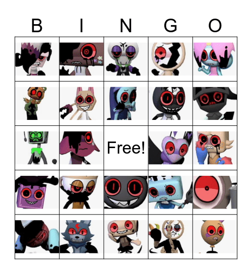 Dandys world bingo Card