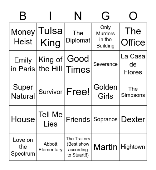 Shows Metro Staff LOVE!! Bingo Card