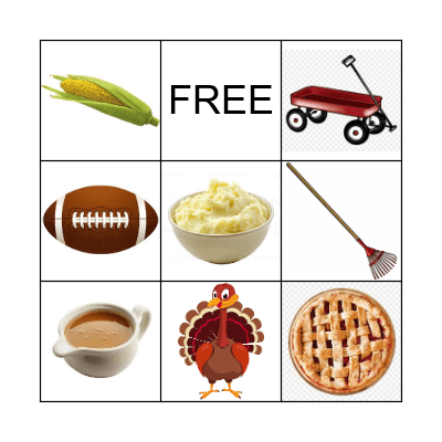November Bingo Card