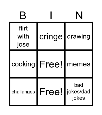 Random Bingo Card