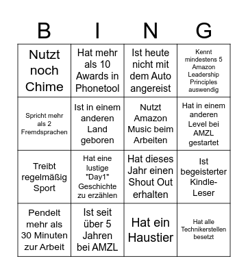 NORTH MEETING Bingo Card