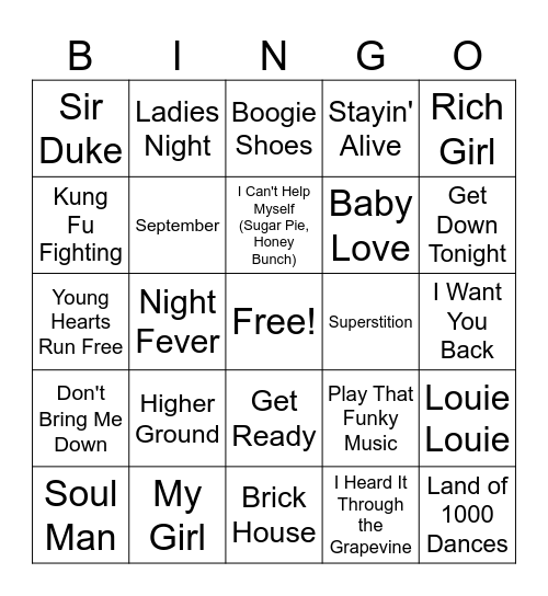 41MB Round 1 Bingo Card