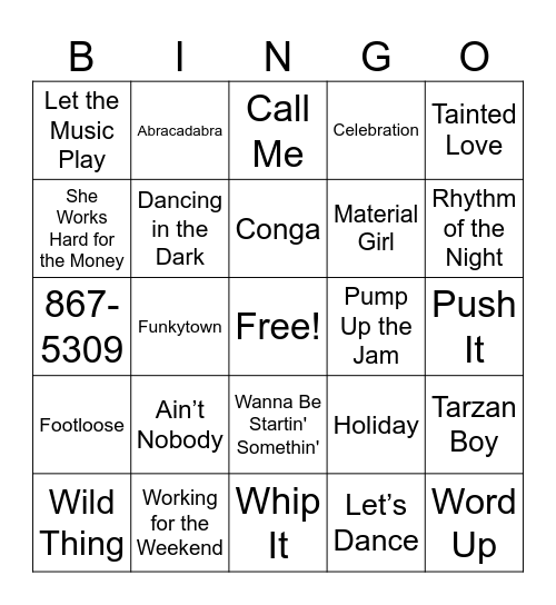 41MB Round 2 Bingo Card