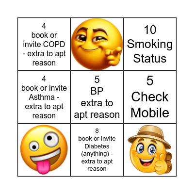 November BINGO! Emma Bingo Card