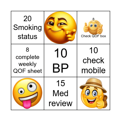 November BINGO! Admin Bingo Card