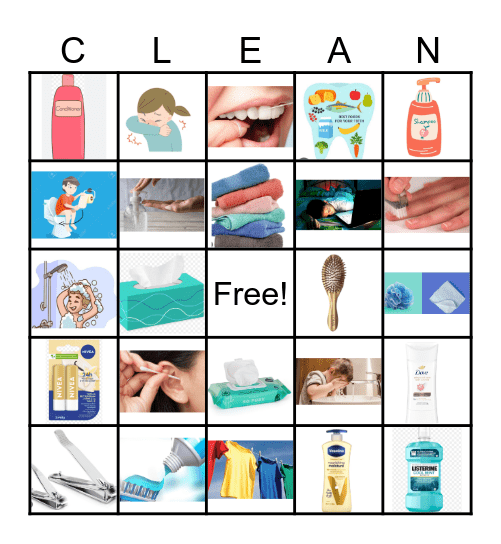 Hygiene Bingo! Bingo Card