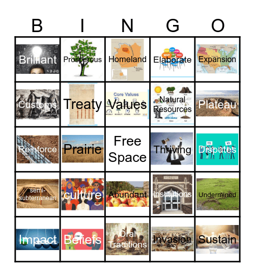 Thunder Rolling in the Mountains Bingo Card