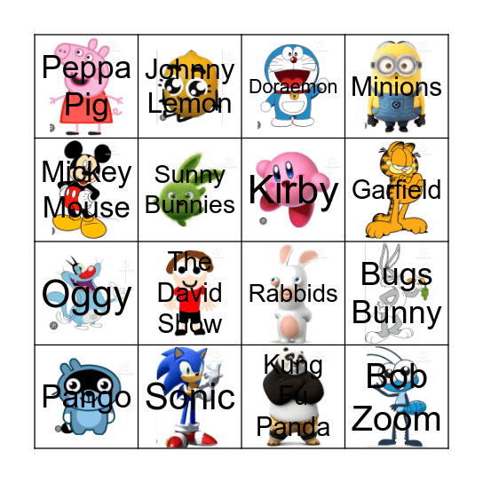 Imsuperdum0iq's Contestants Bingo Card