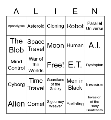 Day of Quality Bingo Card