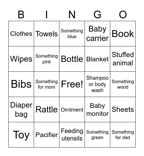 Loosey Goosey Bingo Card