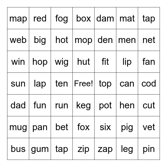 ❤ alphabet bingo ❤ Bingo Card