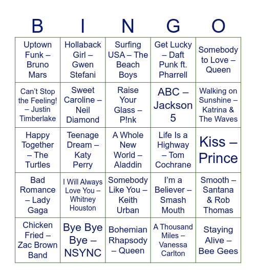 UNFI HR BINGO Card