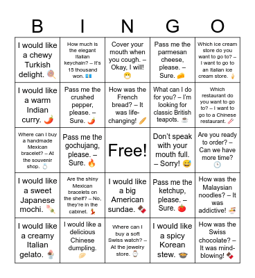 B9 L10 Review of 1-9 Bingo Card
