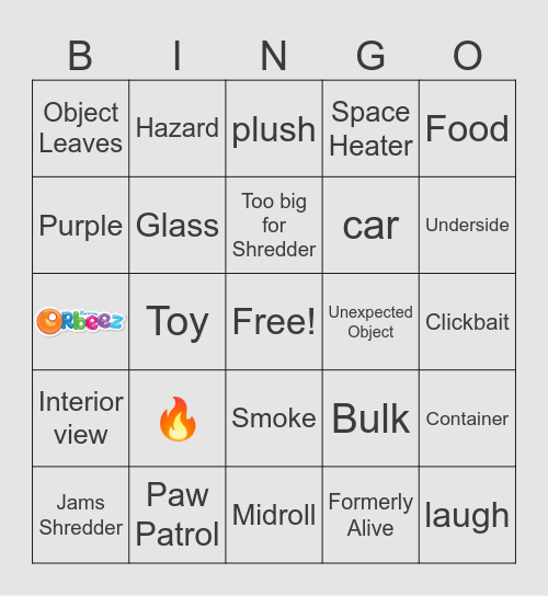 rydopress and sphfrerdddr bingo Card