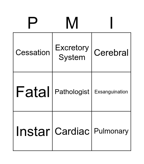 Unit 2 Vocab Intro Bingo Card
