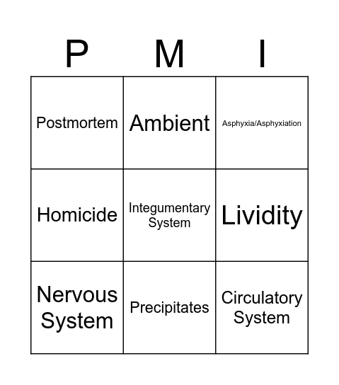 Unit 2 Vocab Intro Bingo Card