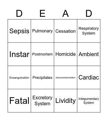 Unit 2 Vocab Intro Bingo Card