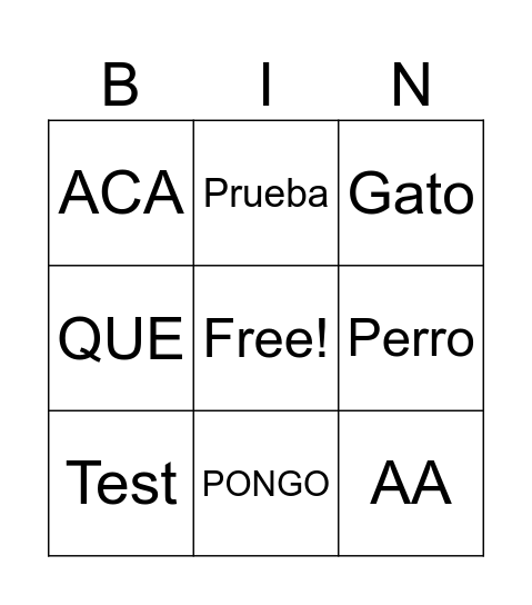 Bingo Express Latam Bingo Card