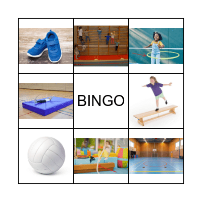 Turnzaal Bingo Card
