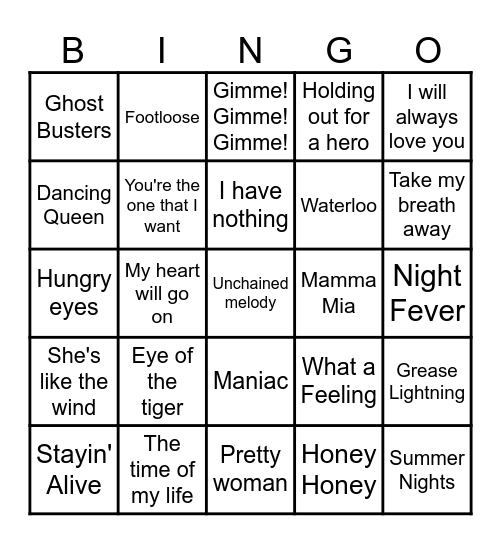 Boozy Bingo Card