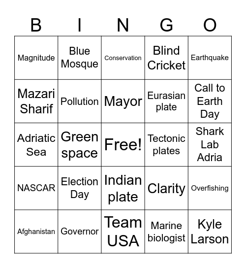 CNN 10 11/4/2025 Bingo Card