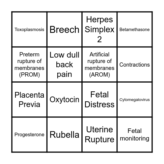 Connections Game Bingo Card