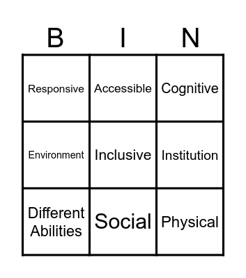 Unit 2Topic 1 Content Vocabulary Bingo Card