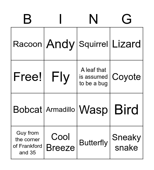 What Will Come In The Windows Bingo Card